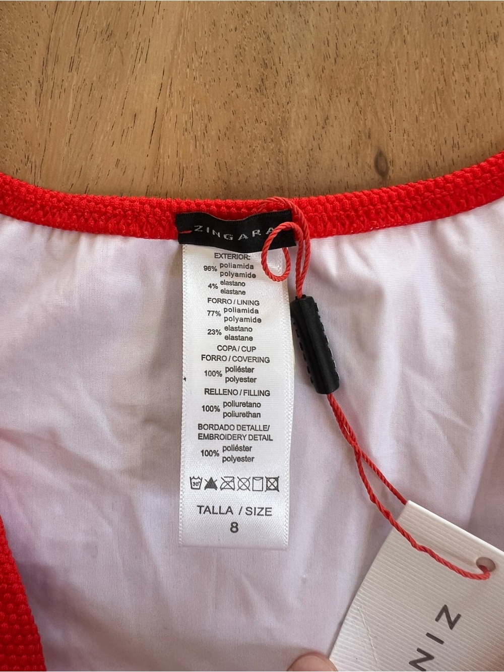 NWT zingara bathing suit top - Picture 4 of 6